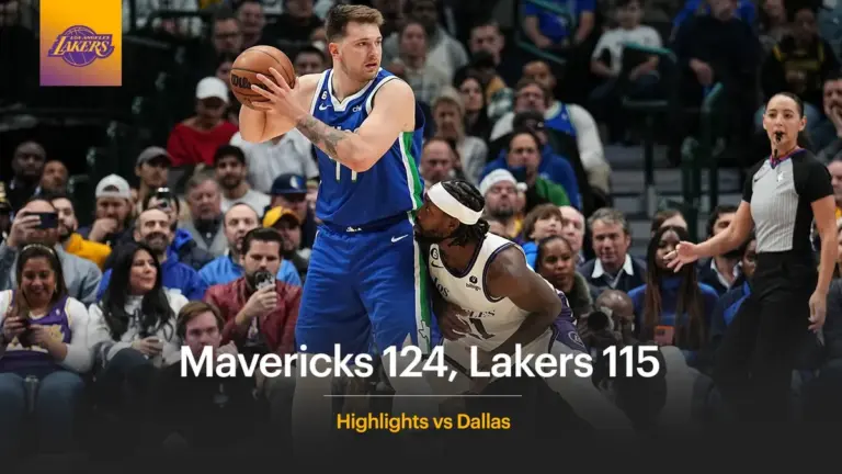 Lakers vs Mavericks: A Shift in Momentum