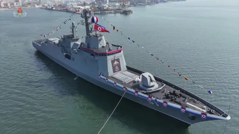 North Korean Destroyer Choe Hyon Launches Missiles Under Kim Jong Un’s Supervision