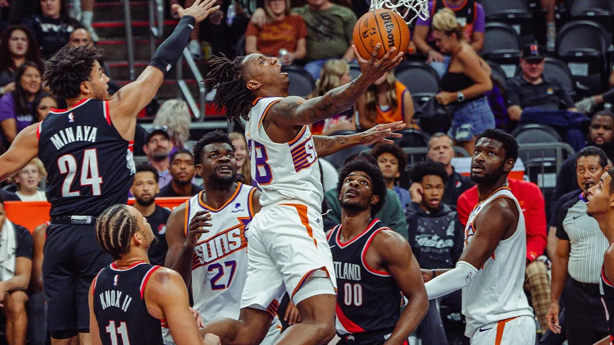 trail blazers vs suns — US news