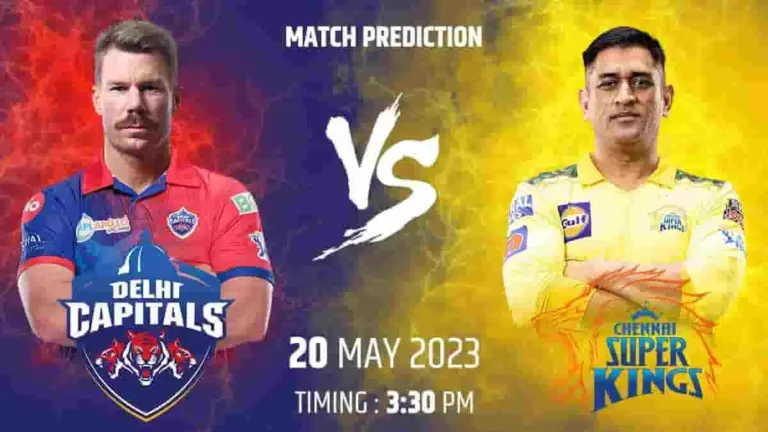 Dc vs csk: Delhi Capitals Seek Vital Win Against Chennai Super Kings