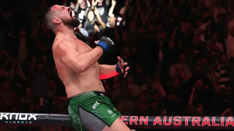 Shamil Gaziev Knocked Out by Brando Pericic at UFC Fight Night 275