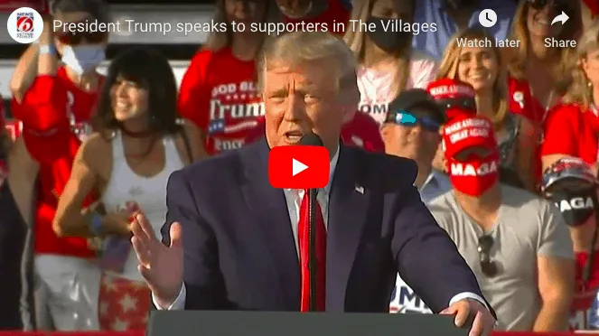 Trump the villages event